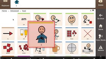 Avaz for Autism 2.0 - Reinforcement-through-zoom-in