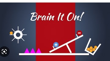Brain it on ! game gameplay  #1 video reached 20 level.