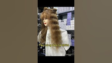 Máy uốn tóc xoăn sóng nước, máy tạo xoăn lọn hàn quốc đẹp