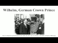 Wilhelm german crown prince