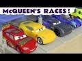 Cars Lightning McQueen And Jackson Storm Car Racing