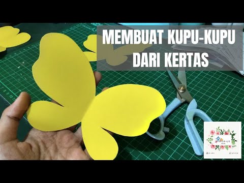 Video: Cara Memotong Kupu-kupu Dari Kertas