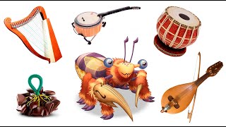 My Singing Monsters - Mythical Island ( All Monster Instruments )