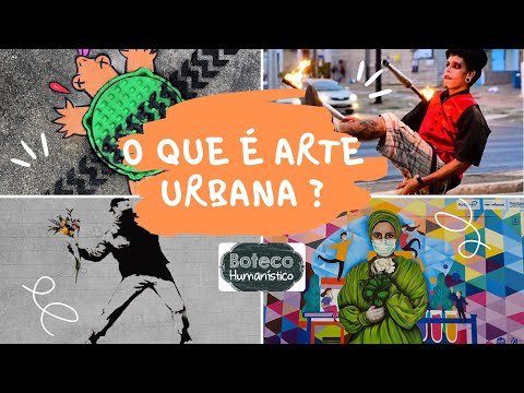 O QUE É ARTE URBANA ? Conheça neste vídeo o conceito, as características e exemplos de arte urbana.