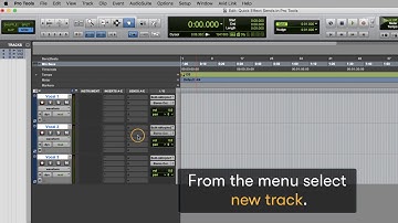 Pro Tools Tech Tip — Quick Effects Sends
