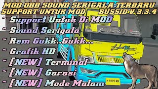 MOD OBB SOUND SERIGALA BUSSID V 3.3.4 || TUTORIAL MEMASANG OBB SOUND SERIGALA || BUSSID V 3.3.4