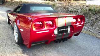 コルベット C5 マフラーサウンド / corvette C5 exhaust sound - YouTube