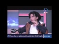 الفنان عمرو الشاذلى يشكر المخرج احمد خالد فى برنامج كلام تانى على قناة دريم