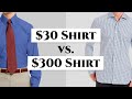 $30 vs $300 Men's Dress Shirt - How To Spot Quality Shirts & Avoid Crap- Gentleman's Gazette