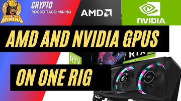 How To:  AMD and NVIDIA GPU Mining Rig. Mixing Software Miners and GPUs.