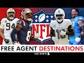 NFL Free Agency Rumors: Top Destinations For Stefon Diggs, Cam Jordan & Tyreek Hill