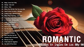 Romantica Viejitas En Ingles De Los 80 y 90  Mix Romanticas Vietjtas En Ingles 80's #117