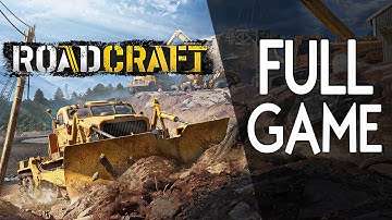 RoadCraft - FULL GAME (4K 60FPS) Walkthrough Gameplay No Commentary