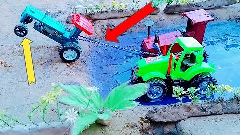 Diy tractor stuck in mud mini science project | rv hacks | mini creative project