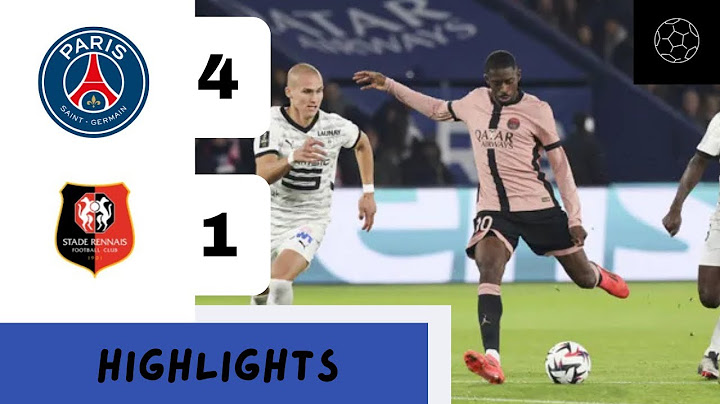 Rennes vs PSG | 1 - 4 | Full Game Highlights