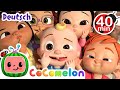 Das Grimassenlied | CoComelon Deutsch | Cartoons und Kinderlieder