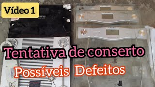 Balança digital para controle de peso corporal/ Conserto ( tentativa de conserto