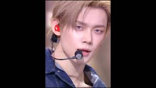 "Stick With You" [Music Bank] 🦊 he looks so gorgeous and pretty in full denim fit 💙🔥 #연준  #YEONJUN