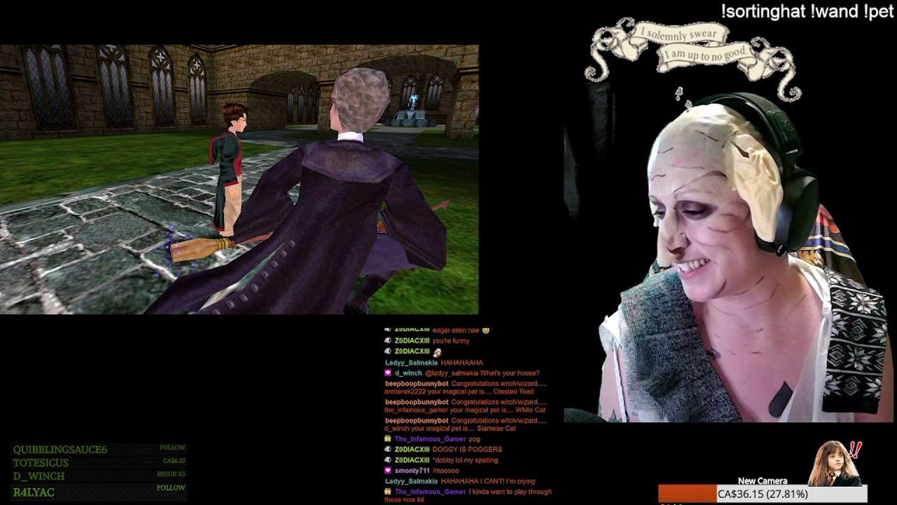 ZomDobby Cursed Cosplay Gameplay | Harry Potter Extravaganza