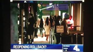 KNBC NBC 4 News at 11pm cold open June 26, 2020
