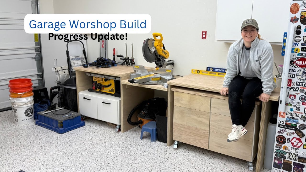 Garage Workshop Build - UPDATE! - YouTube