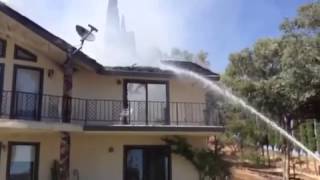 RAW VIDEO: Structure Fire on Lake Hill Dr