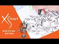 Xsmart x tipivoine  dessiner un doodle kawaii en quelques minutes