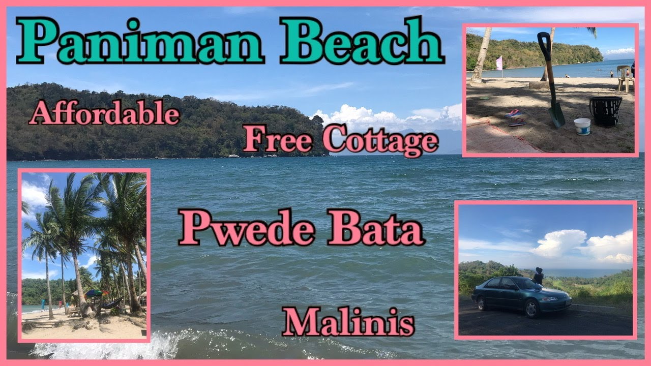 PANIMAN BEACH PUERTO AZUL TERNATE CAVITE || Pwede Bata | Mala-Paraisong  Beach | Free Cottage | - YouTube