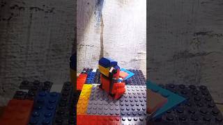 make a lego parrot from leftover lego #lego #legostopmotion #bricks #moc