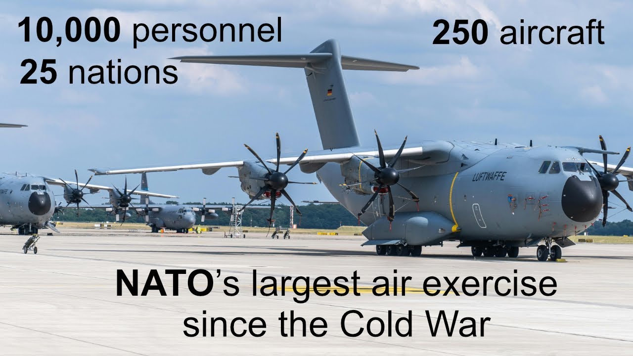 Air Defender 2023: NATO's Largest air exercise since the Cold War