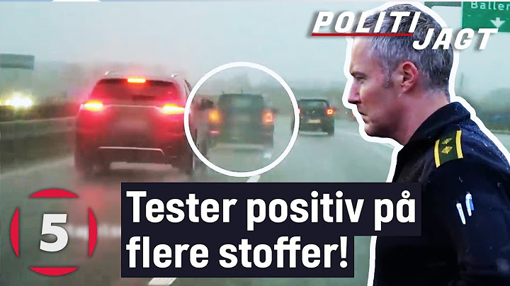 Throwback: Sindsyg kørsel i tæt trafik og farligt vejr | Politijagt | Kanal 5 Danmark