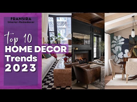 TOP 10 INTERIOR DESIGN TRENDS FOR 2023 || Home Decor