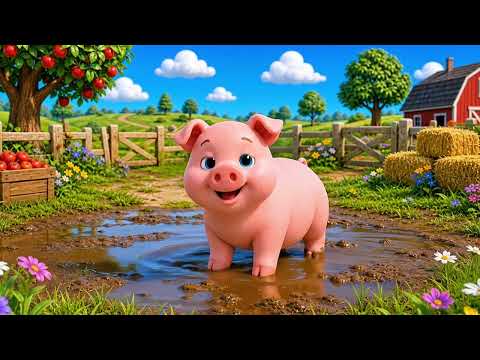 Farm Animals Song | Super Simple Preschool Songs | Nursery Rhymes for Kids