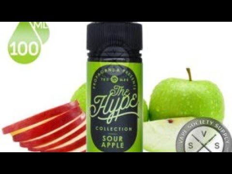The Hype Collection Sour Green Apple Vape Juice Review VoA (andrew)