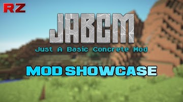 [1.12.2] Just A Basic Concrete Mod - Minecraft Mod Showcase