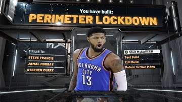 Best Perimeter Lockdown Build on NBA 2K20! 54 Badge Upgrades! Most Overpowered Build on NBA 2K20!