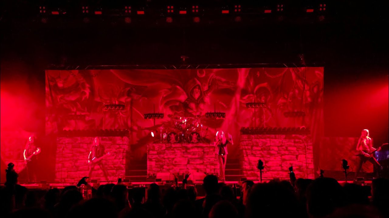 Hammerfall - Hearts On Fire live at Scandinavium, Göteborg (Gothenburg) Sweden. 25/2/26