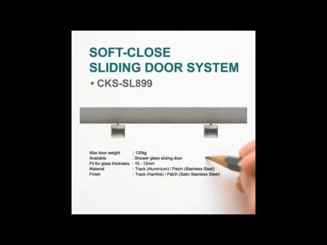 CKS-SL899 Soft-Close Sliding Door System