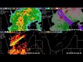 August 20, 2016 West Michigan Tornadoes: Feature-following radar loop