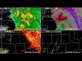 August 20, 2016 West Michigan Tornadoes: Feature-following radar loop
