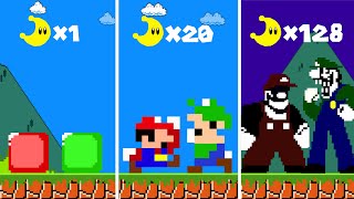 Super Mario Bros. But Every Moon Makes MX vs Mr L Turns To REALISTIC!...