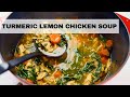 Turmeric Lemon Chicken Soup | Chicken Soup Recipe