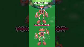 Rare Wubbox On Water Island With And Without Voice Filter My Singing Monsters Shorts Msm Wub
