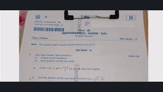 AP inter 1st year Maths1a Supply/betterment Full paper 2025💯🥳|| ap inter Maths1a Supply Paper✅