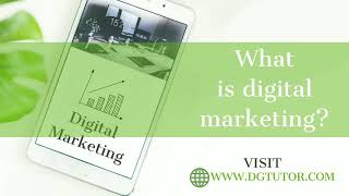 Quick Introduction to Digital Marketing in 1 minute.