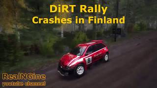 Аварии в Финляндии - Dirt Rally PS4