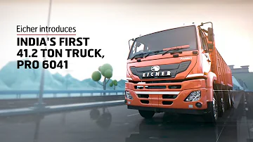 Eicher Introduces India's First 41.2 Ton Truck, Pro 6041