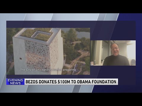 Bezos gifts Obama Foundation $100 million