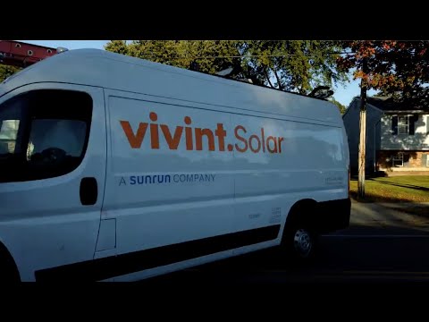 Vivint Solar Panel Removal - Time Lapse