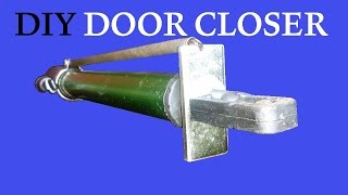 Project no.27 Diy Homemade Cheap Pneumatic Door Closer In this project ill show you how to make a very cheap pneumatic door 